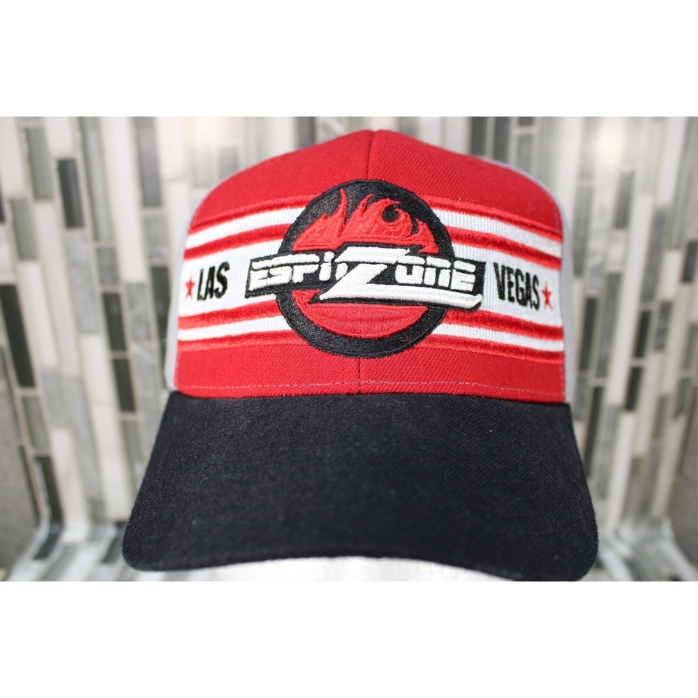 ESPN Zone Adjustable Hat Las Vegas‎ Red Gray